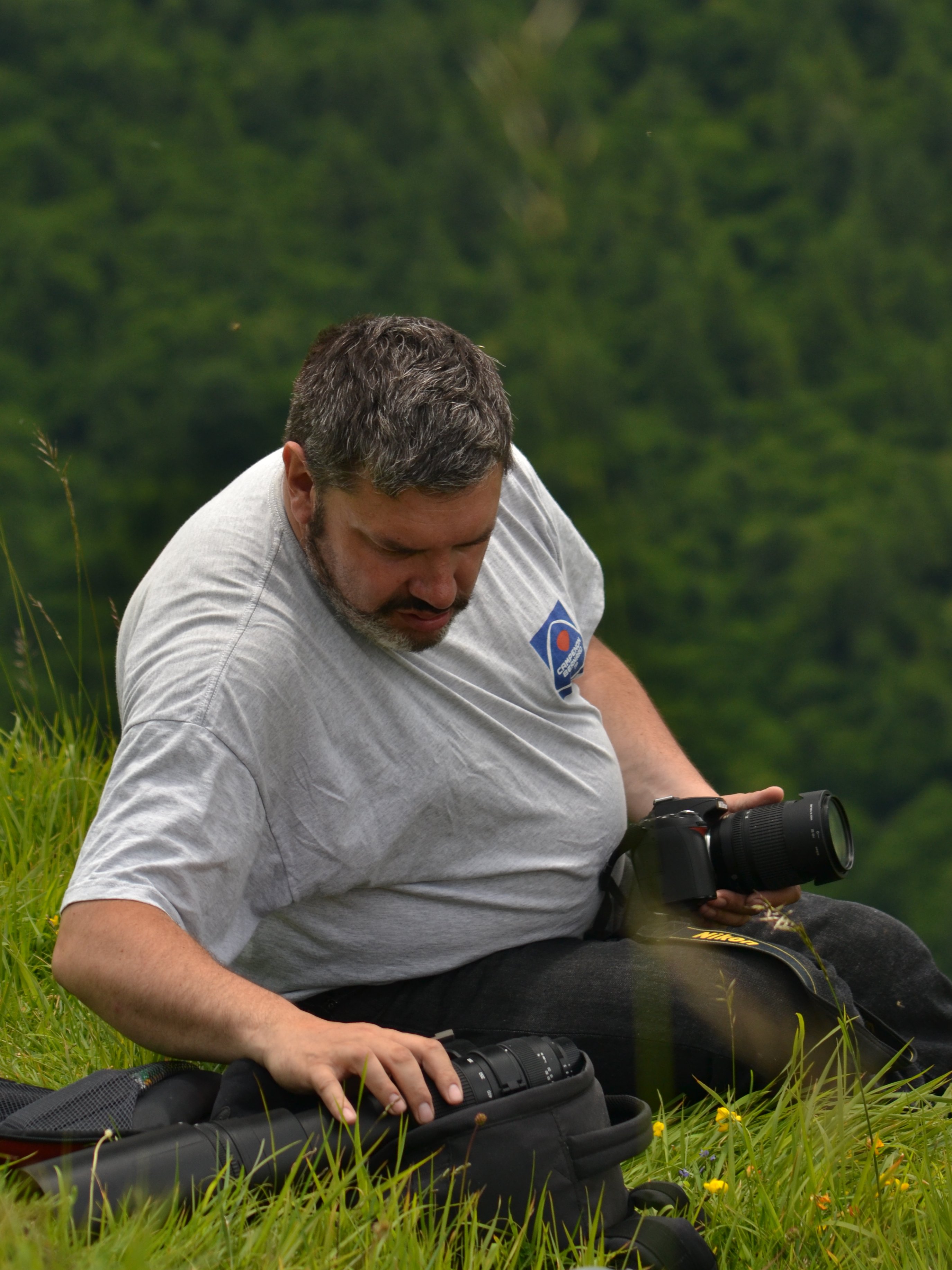 La photo d'oiseaux avec Dominique Boull