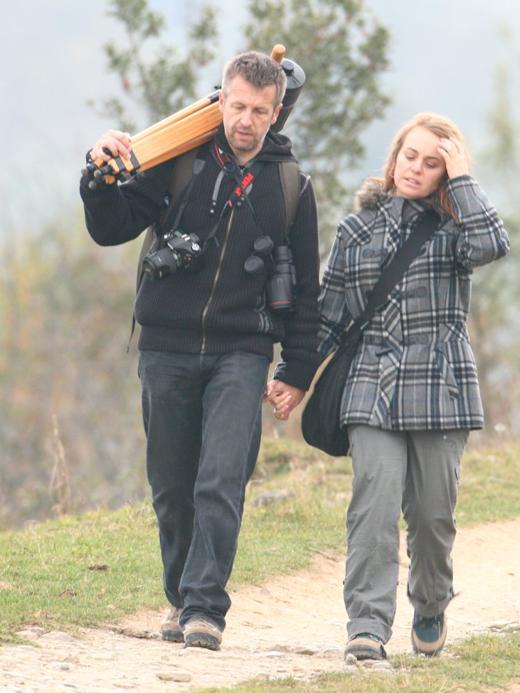 La photo d'oiseaux avec Nadia et Renan Levaillant